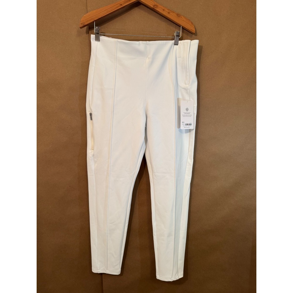 Athleta Headlands Hybrid Trek Tight White High‎ Rise Pants Size 16 NWT MSRP:$179